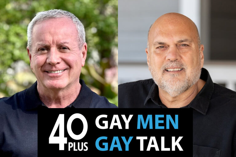 40 plus Gay men talk